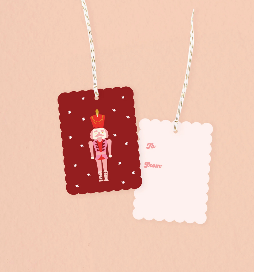 Nutcracker Gift Tag Set