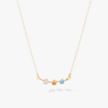 Load image into Gallery viewer, You Are My Sunshine Necklace - 3 Stones
