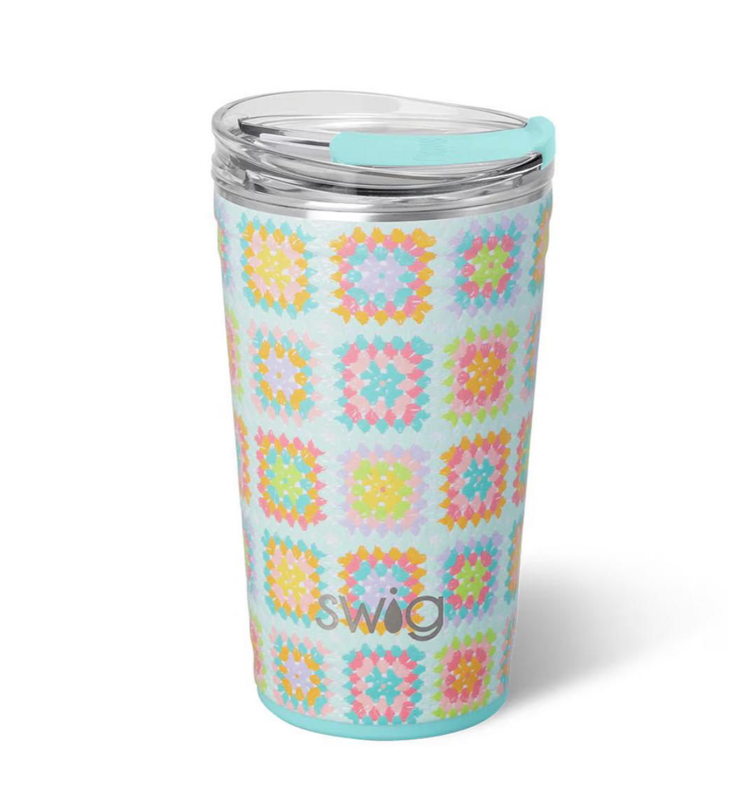 Close Knit Party Cup 24oz - SWIG