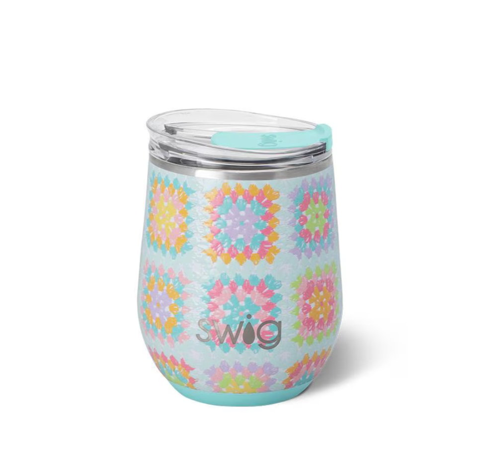 Close Knit Stemless Wine Cup 12oz- SWIG