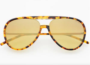 Shay - Tortoise/Gold Mirror