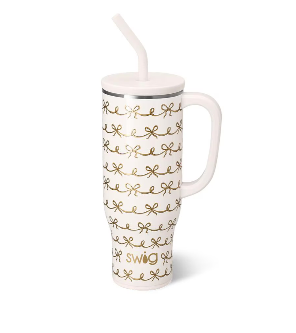 Pretty in Pearl Mega Cup 30oz- SWIG