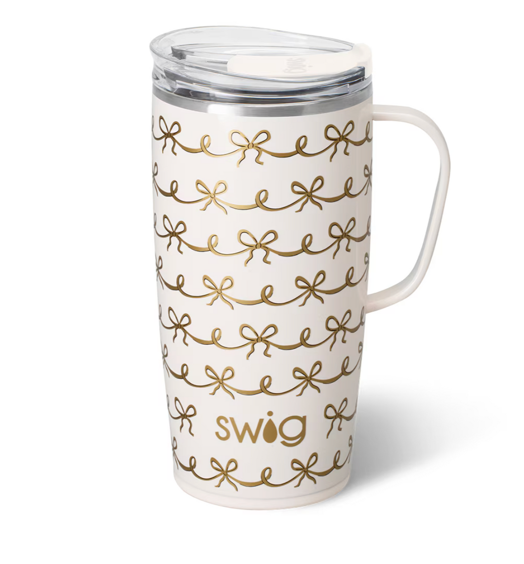 Pretty in Pearl Travel Mug 22oz - SWIG