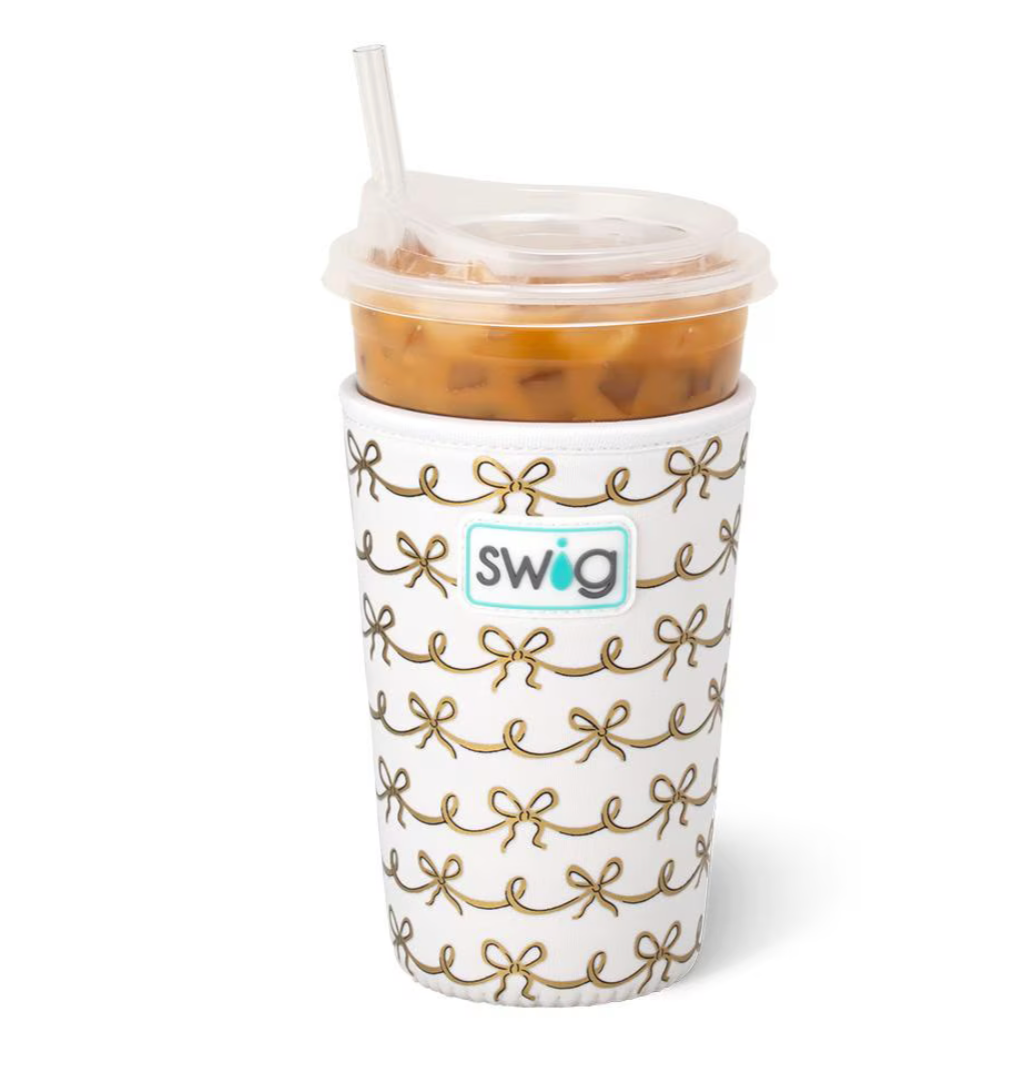 Pretty in Pearl Iced Cup Coolie - SWIG