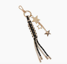 Load image into Gallery viewer, Starlet Bag Charm - Black/Gold
