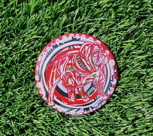 Bulldog Abstract Button