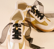 Load image into Gallery viewer, Ribbon Shoelaces - Black
