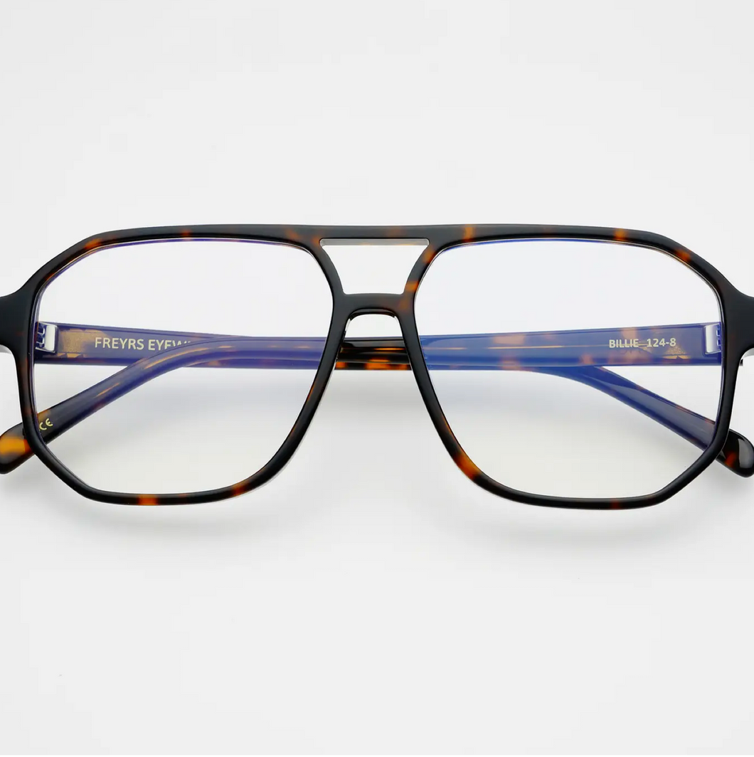 Billie Blue Light Glasses - Dark Tortoise FREYRS
