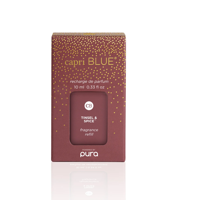 Tinsel & Spice Pura Refill - Capri Blue