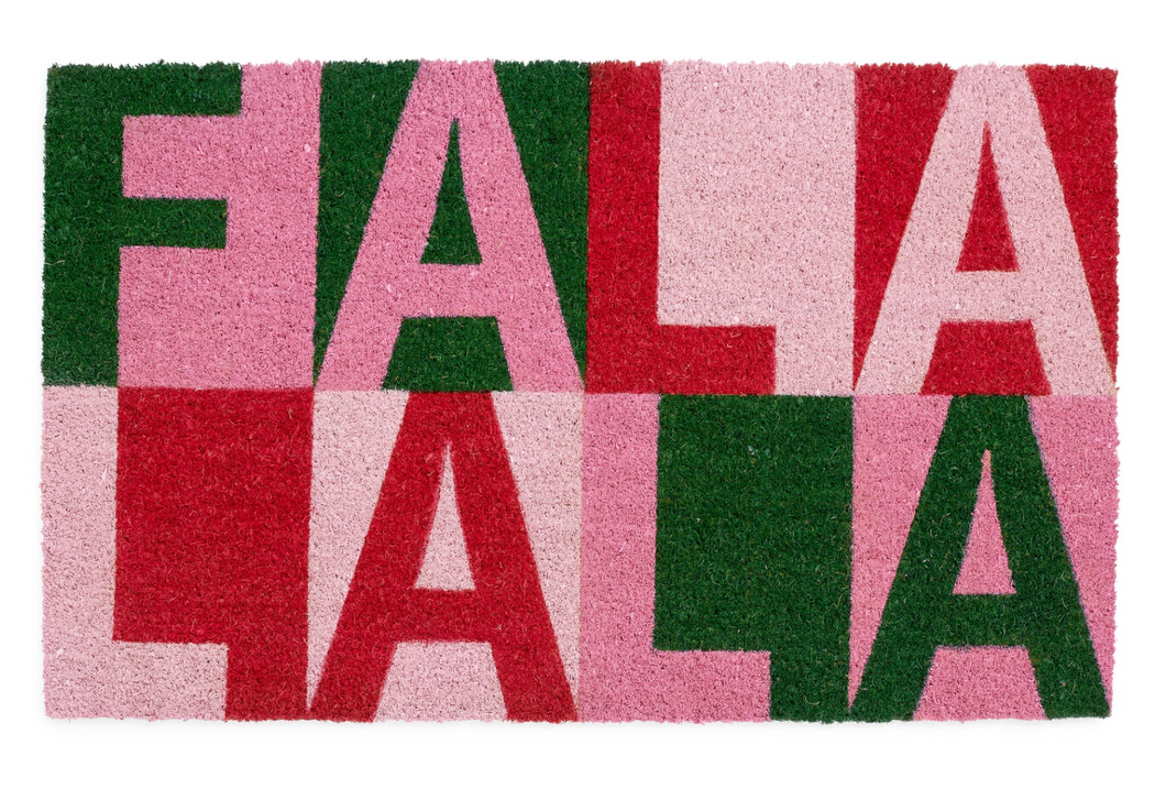 Fa-La-La Door Mat