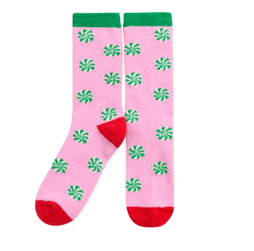 Peppermint Socks- Pink