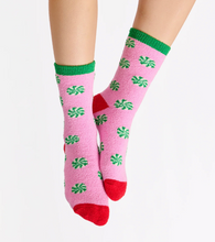 Load image into Gallery viewer, Peppermint Socks- Pink
