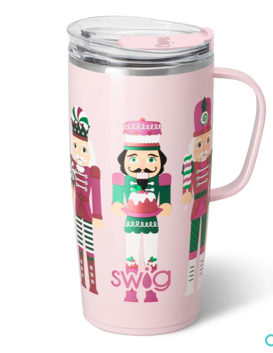 Sugar Plum Solider Travel Mug 22oz - SWIG
