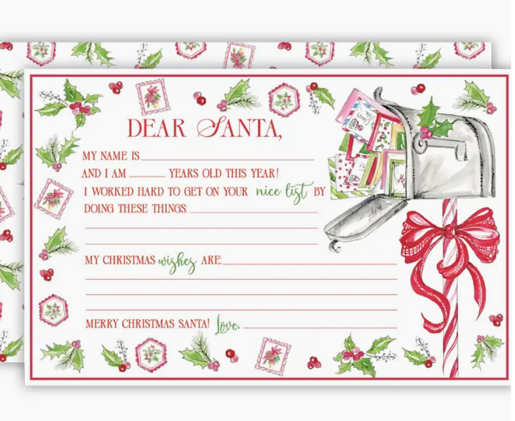 Letter to Santa Merry Mail -Rosanne Beck