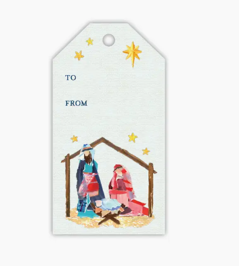 Nativity Scene Gift Tags- Rosanne Beck