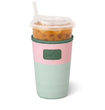 Load image into Gallery viewer, Sage Mist Medium Iced Cup Coolie - SWIG
