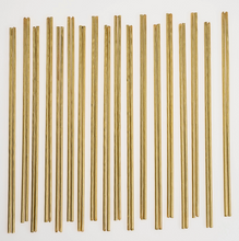 Load image into Gallery viewer, Skinny Gold Candles - Pack of 36
