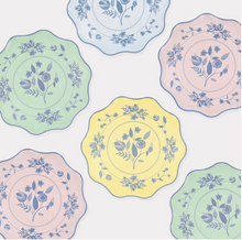 Load image into Gallery viewer, Vintage Botanical Side Plates
