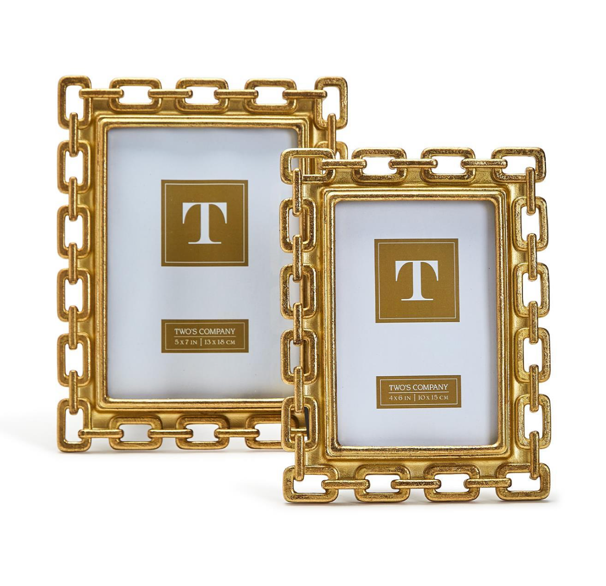 Gold Chain Picture Frames