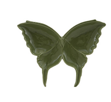 Load image into Gallery viewer, Colorful Butterfly Shaped Ceramic Dish
