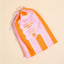 Load image into Gallery viewer, XL Quick Dry Beach Towel - Pink Sicily Stripes

