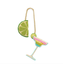 Load image into Gallery viewer, Lime/Margarita Bag Charm
