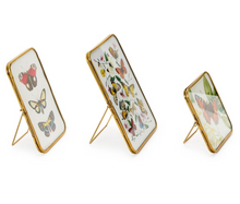 Load image into Gallery viewer, Antique Gold Butterfly Metal Frames
