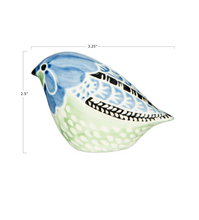 Load image into Gallery viewer, Hand Painted Stoneware Bird
