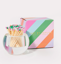 Load image into Gallery viewer, Round Match Striker - Confetti Matches

