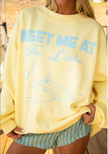 Load image into Gallery viewer, Meet Me At The Lake Mock Neck Sweatshirt - Charlie Southern

