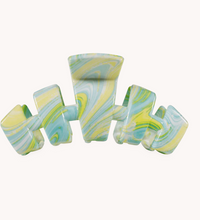 Load image into Gallery viewer, By the Sea Shore Medium Classic Hair Clip -  Teleties
