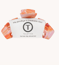 Load image into Gallery viewer, Just Keep Swimming Medium Classic Hair Clip -  Teleties
