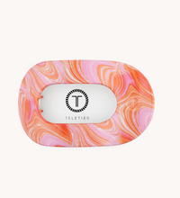 Load image into Gallery viewer, Just Keep Swimming Round Flat Hair Clip (Medium) - Teleties
