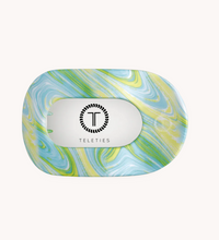 Load image into Gallery viewer, By The Sea Shore Round Flat Hair Clip (Medium)-Teleties
