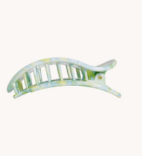Load image into Gallery viewer, By The Sea Shore Round Flat Hair Clip (Medium)-Teleties
