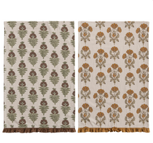 Load image into Gallery viewer, Floral Patterned Cotton Tea Towels
