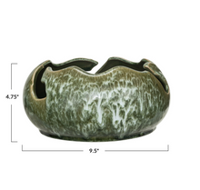 Load image into Gallery viewer, Stoneware Organic Shaped Bowl
