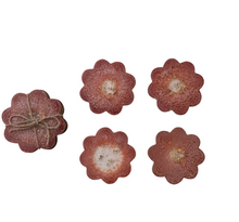 Load image into Gallery viewer, Marble Resin Gold Foil Coasters - Set of 4
