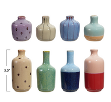 Load image into Gallery viewer, Handpainted Stoneware Vases
