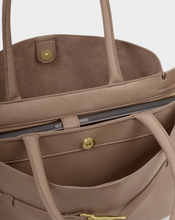 Load image into Gallery viewer, Maddie Large Work Tote Bag- Mocha
