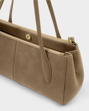 Load image into Gallery viewer, Hattie Suede Shoulder Bag-Taupe
