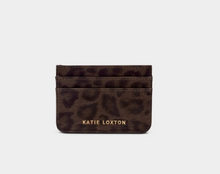 Load image into Gallery viewer, Avery Cardholder- Chocolate Leopard
