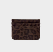 Load image into Gallery viewer, Avery Cardholder- Chocolate Leopard
