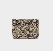 Load image into Gallery viewer, Avery Cardholder- Faux Snake

