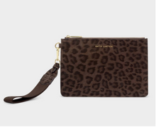 Load image into Gallery viewer, Lottie Wristlet - Chocolate Leopard

