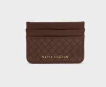 Load image into Gallery viewer, Nova Woven Cardholder- Brown
