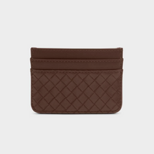 Load image into Gallery viewer, Nova Woven Cardholder- Brown
