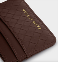 Load image into Gallery viewer, Nova Woven Cardholder- Brown
