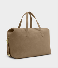 Load image into Gallery viewer, Milan Woven Weekender Tote -Suede Taupe
