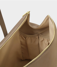 Load image into Gallery viewer, Milan Woven Weekender Tote -Suede Taupe
